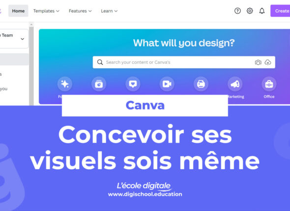 Digischool - Vignette cours Canva